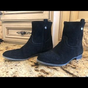 Frye Black Suede Boots